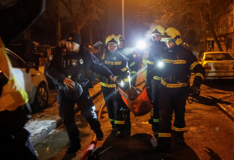 俄羅斯飛彈襲擊基輔 至少45人受傷