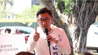 立法院考察台中市交通 江啟臣籲中央：趕快做