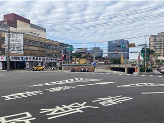 楊梅用路人注意！站前「重要路口」標線將改善