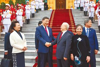 習近平盼構建中越命運共同體