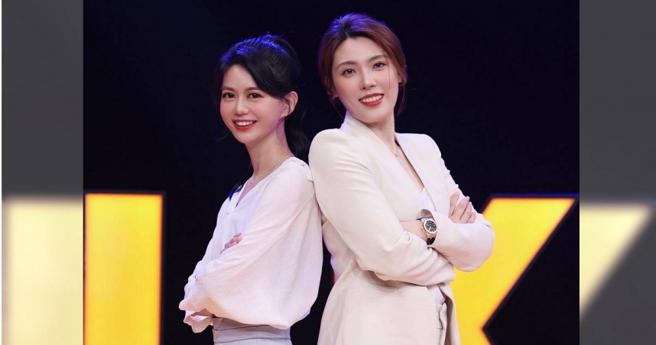 恢復单身的理科太太（右）日前被白痴公主爆料已有新欢。（图／取自理科太太脸书）