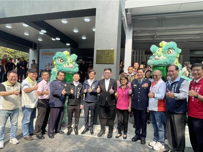 新建小港分局漢民所正式啟用。（洪靖宜攝）
