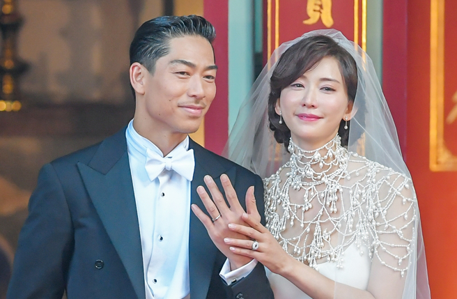 林志玲2019年和Akira结婚。（图／中时资料照片）