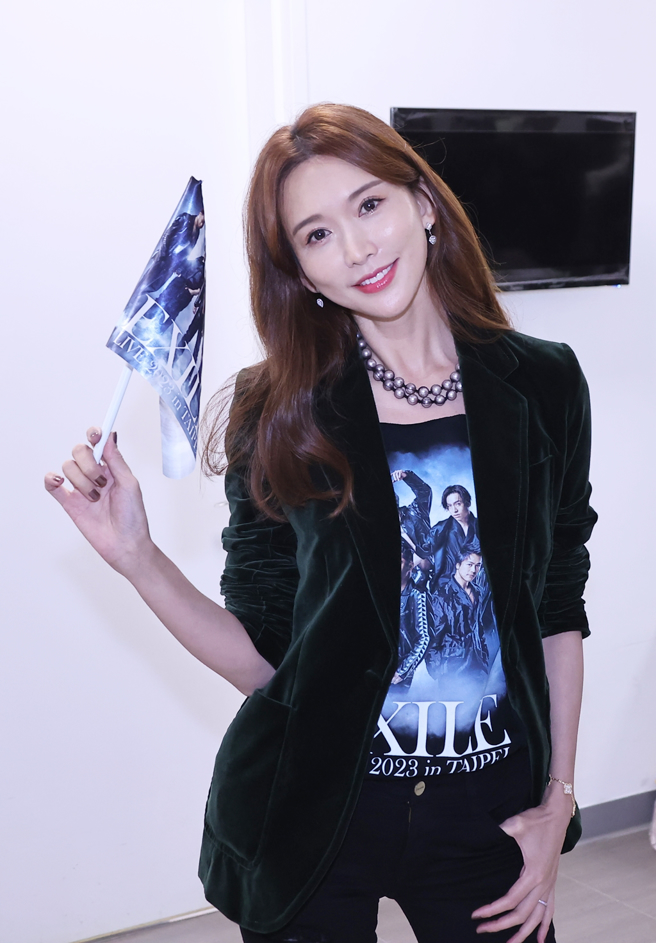 林志玲上周参加Akira演唱会。（图／中时资料照片）