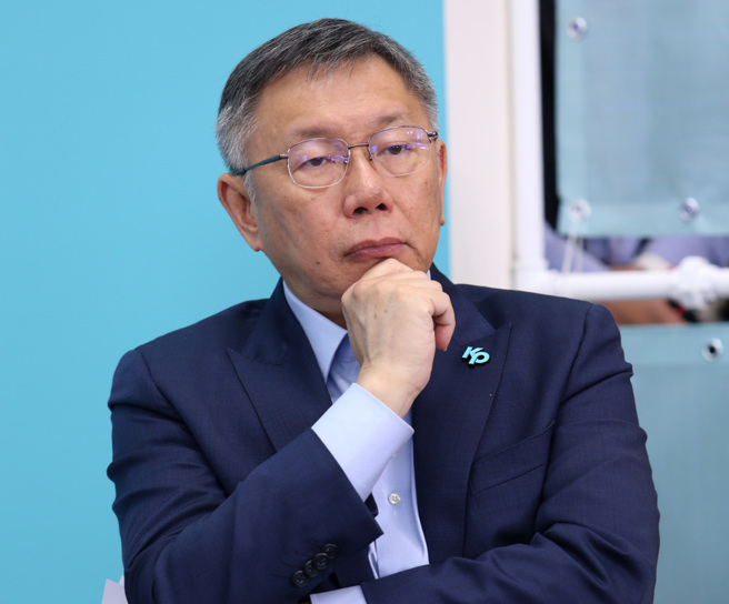 民眾黨總統候選人柯文哲。（中時資料照）