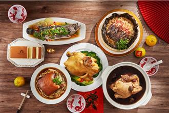 中保科搶攻年菜市場 復興空廚「騰雲御龍宴」亮相