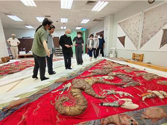 「繡倒3間繡莊！」 北港大龍旗獲指定為國家重要古物
