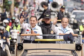 王金平合體侯友宜車掃高雄 綠票倉比OK挺3號