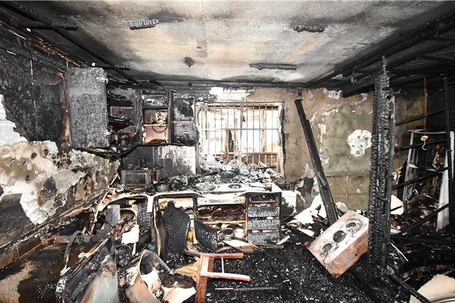 台北市消防局提醒，使用爐火應遵守「人離火熄」原則，以免造成火災。（翻攝畫面）