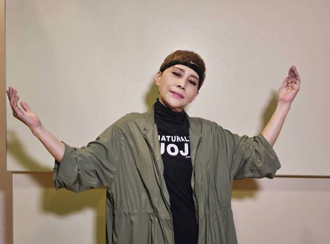 人生不想有遗憾，蓝如洁计画要出唱片。(游定刚拍摄)