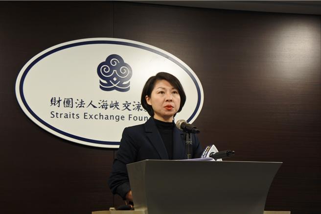 台湾网路作家罗森据传在大陆被重判12年徒刑，海基会副秘书长蔡孟君14日表示，已循两岸两会的既有管道发函陆方。（朱绍圣摄）