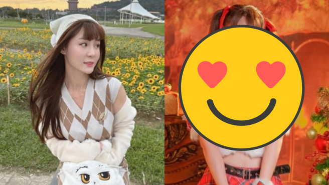 短今变身圣诞仙女，引发大批粉丝围观。（图／翻摄自短今  IG）