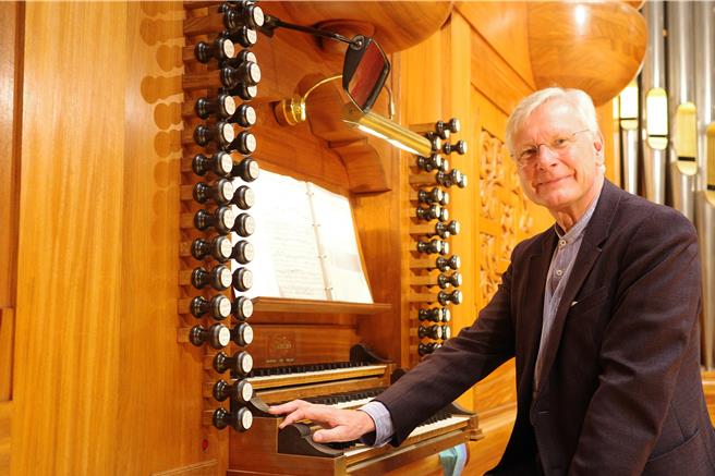 國際管風琴界泰斗、德國著名管風琴家盧曼將在2024年再度來台。（陳郭淑真發展音樂教育紀念基金會提供／李欣恬台北傳真）