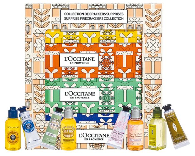 momo欧舒丹欢聚限定版耶诞分享礼盒，活动价968元。（momo提供）