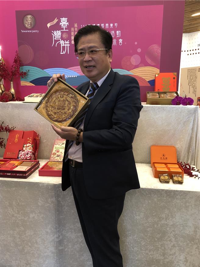 商總理事長許舒博。（吳靜君攝）