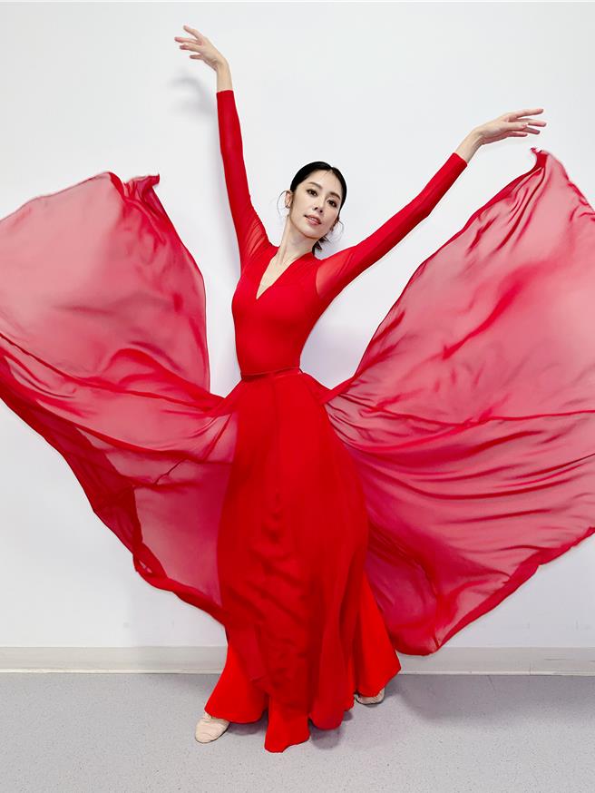 名模廖奕琁。（凱渥提供）