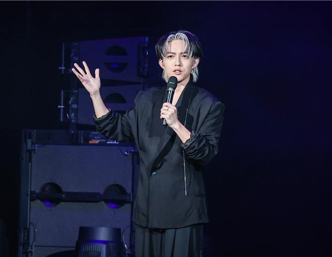 林宥嘉5度攻蛋，15日起在台北小巨蛋舉辦3場演唱會。（粘耿豪攝）