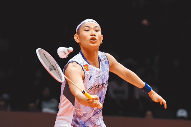 戴資穎14日在BWF年終總決賽小組賽第2場順利獲勝。（Badminton Photo提供）