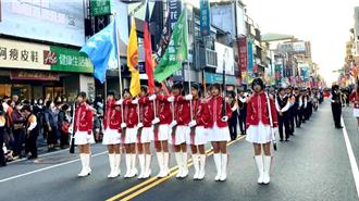 南市唯一參與「嘉義管樂節」 南光高中樂儀隊展青春活力