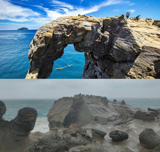 深澳知名景點「象鼻岩」斷了！象鼻崩塌墜海