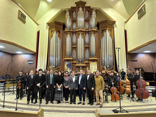 「愛在淡水」聖誕節音樂會。(照片/真理大學提供)