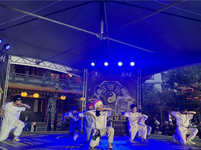 2023年12月16日新北市／今（16）日于板桥农村公园举办的「天下舞道会-復仇之战」街舞大赛，由中华青雁和平教育基金会主办。（刘玮晴摄）