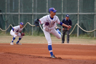 高中鋁聯》拿台鋼學長手套登板 許嘉偉完封對手率壽山挺進4強