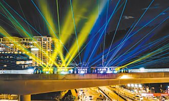 新北捷運光影列車秀 譜寫安坑音樂故事