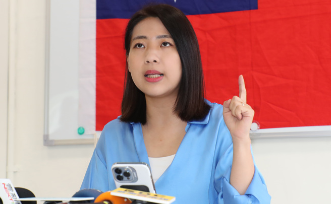 國民黨台北市立委參選人、市議員徐巧芯。（中時資料照，鄭任南攝）