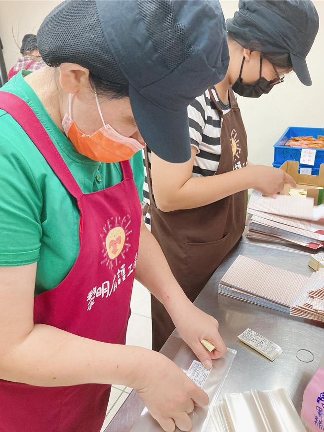 饭店期望透过实际行动支持，让身心障碍者能有靠自己经济自立的机会。（太鲁阁晶英酒店提供）