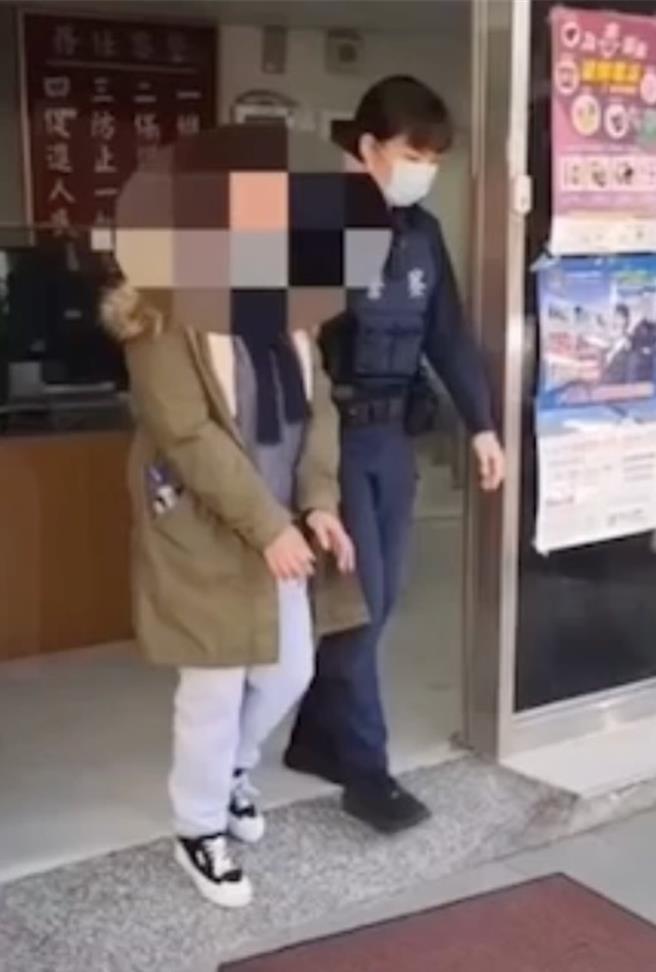 徐女今年3月遭员警以妨害公务、伤害移送法办。（翻摄画面）