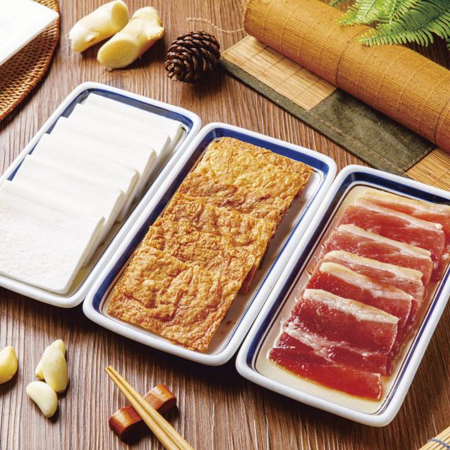 大润发名店功夫菜彭园餐厅「彭园富贵双方」，578元。（大润发提供）