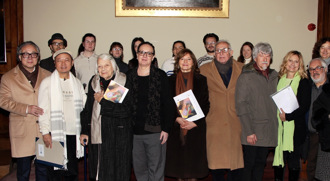 藝術家白魚資助義國優秀清寒學子 分享「無隅」藝術創作歷程