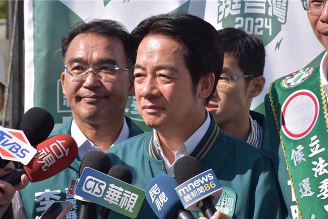 民進黨總統候選人賴清德。（中時資料照，謝明俊攝）