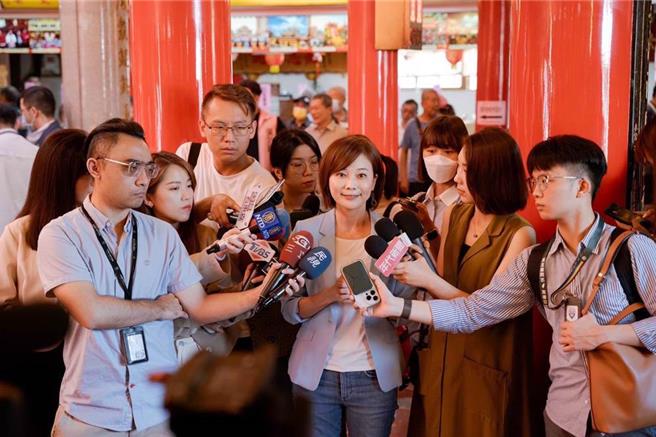 赖清德竞选总部发言人郭雅慧。（赖清德竞办提供）