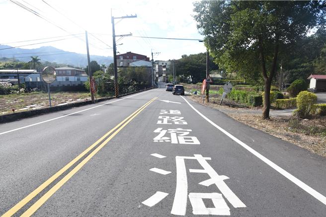 苗栗县119县道铜锣乡苗栗警分局鸡隆派出所到玉麟桥路段将拓宽。（苗栗县政府提供／李京升苗栗传真）