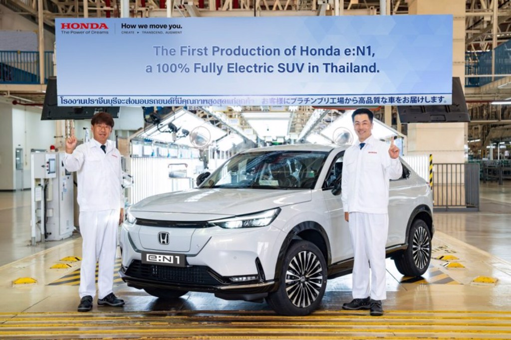 Honda 於泰國生產首款純電車型 e:N1、著眼攻下東協純電車市場！(圖/Carstuff)