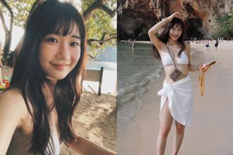 爱莉莎莎晒比基尼美照 遭酸「穿太露」她不忍回应了