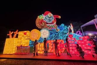 蘭陽熱情海洋風 燈車報佳音與市集High到平安夜