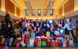 凱基證券連續八年偏鄉送愛 學童歡度耶誕迎新年