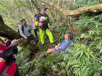 独自登东阿玉山迷路 宜兰消防局连2夜奔波顺利救出