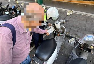 老翁骑车油箱见底螺丝又生锈 内湖警两次救援解危