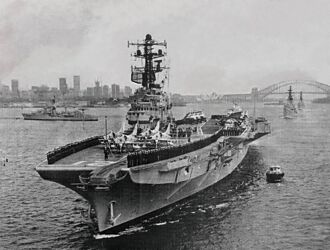 墨爾本號 中國大陸的首艘航空母艦