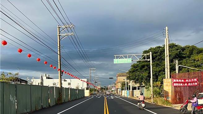 縣府爭取中央4195萬元辦理新豐鄉建興路一段雨水下水道工程竣工，解決遇豪大雨淹水問題。（新竹縣政府提供／羅浚濱新竹傳真）
