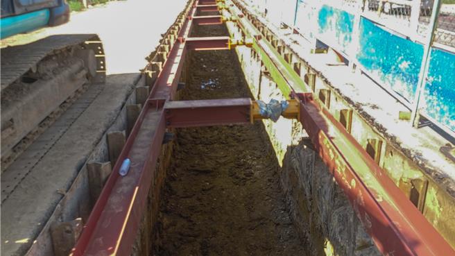 縣府爭取中央4195萬元辦理新豐鄉建興路一段雨水下水道工程，採用3年「重現期暴雨保護標準」。（新竹縣政府提供／羅浚濱新竹傳真）