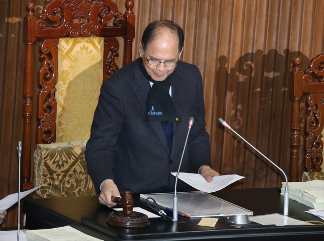 立院今三讀通過不少重要法案。圖為院長游錫堃（中時姚志平攝）