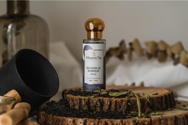 Margot＆Tita Thé Noir 金盏黑茶，融合东西两方茶香成为特色。（Anelet提供／黄唯淯台北传真）