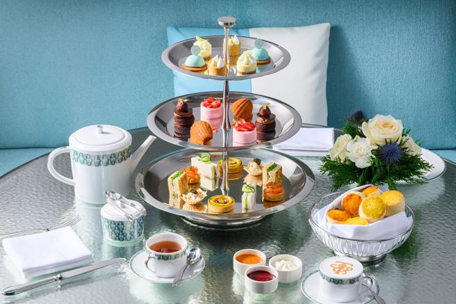 Blue Box Cafe下午茶，是结合视觉与味觉的时尚盛宴。（Tiffany & Co.提供）