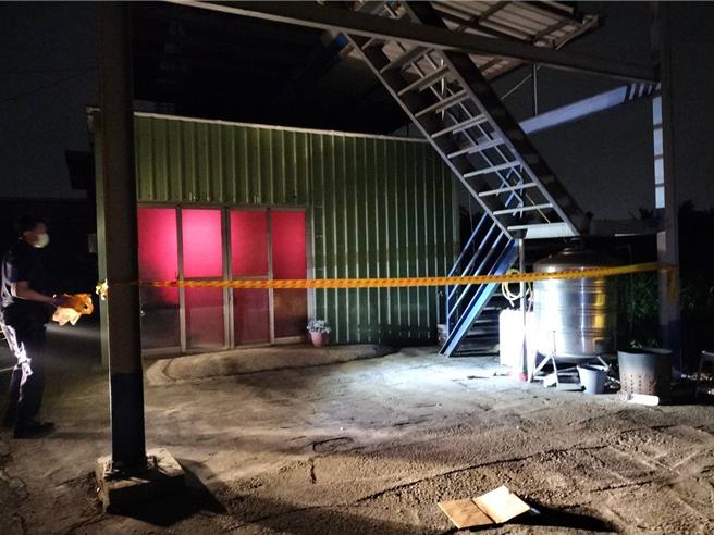 台南市安南區19日凌晨傳出一起因狗吠聲造成鄰居爭執釀1死的意外。(讀者提供／曹婷婷台南傳真)