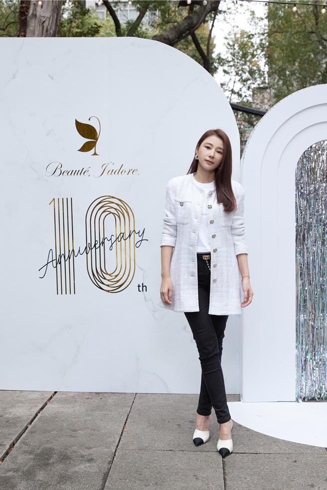 陈怡蓉力挺老公事业。（品牌提供）